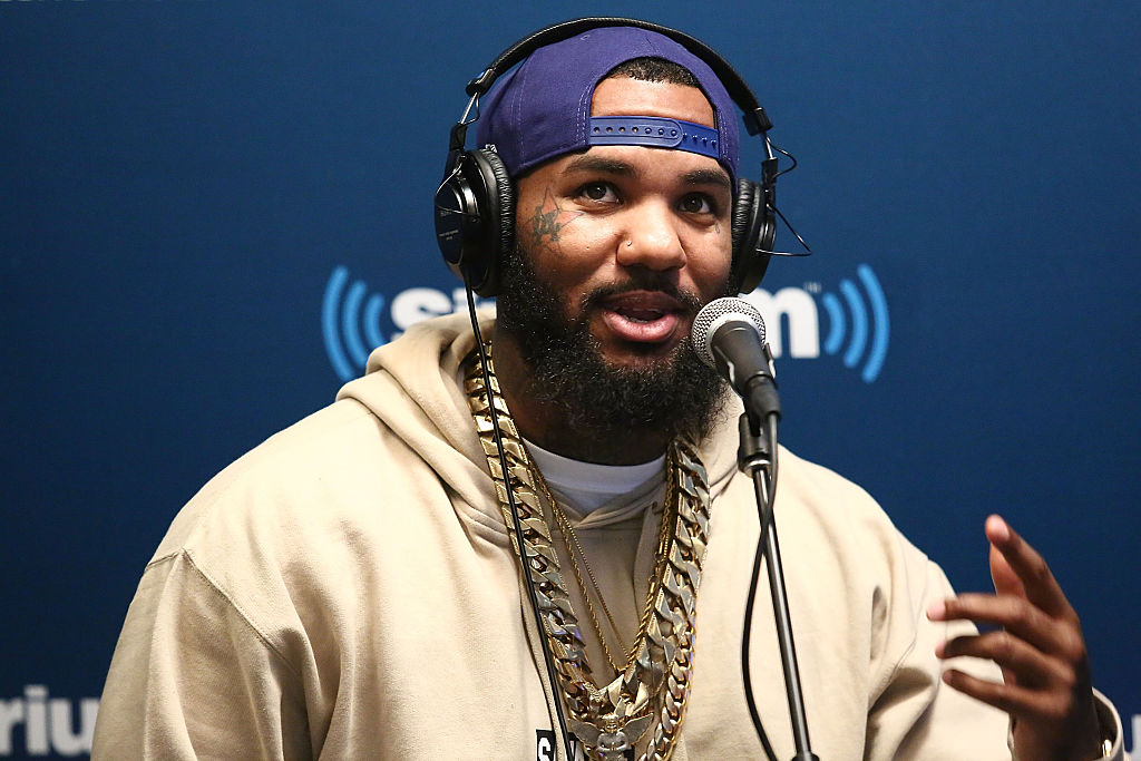 NEW YORK, NY - SEPTEMBER 21:  (EXCLUSIVE COVERAGE) Rapper The Game visits the SiriusXM Studios on September 21, 2016 in New York City.  (Photo by Astrid Stawiarz/Getty Images)